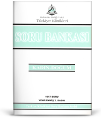 Türkiye Klinikleri Soru Bankası Serisi  KADIN-DOĞUM 1617 Soru