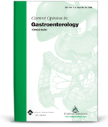 Current Opinion in Gastroenterology