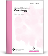 Current Opinion in Oncology