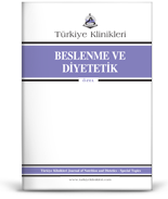 Turkiye Klinikleri Nutrition and Dietetics - Special Topics