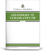 Turkiye Klinikleri Traditional and Complementary Medicine - Special Topics