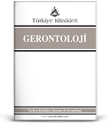 Türkiye Klinikleri Gerontoloji Dergisi
