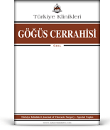 Türkiye Klinikleri Göğüs Cerrahisi - Özel Konular